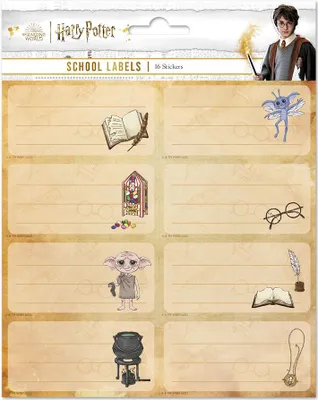 Zdjęcie produktu dla Naklejka Harry Potter