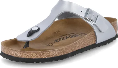 Produktbild von Birkenstock Pantoletten GIZEH Silber Damen