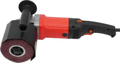 Image de Ponceuse électrique/ponceuse à rouleau - À guidage manuel - 1580 W - 6 vitesses - Rouleau de 120 mm - 3000 tr/min - 220 V CA - Rouge