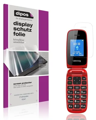 Produktbild von 4x Schutzfolie für Chakeyake R341 klar Displayschutzfolie Folie Display Schutz dipos