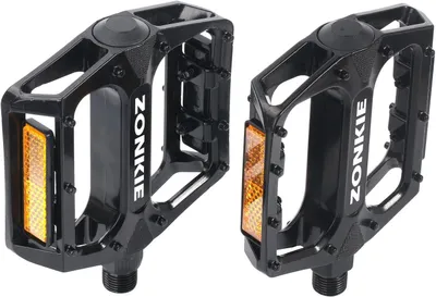 Imagen del producto de Pedales de bicicleta de aluminio antideslizantes, de 9/16 de pulgada, para BMX, MTB y bicicletas de carretera