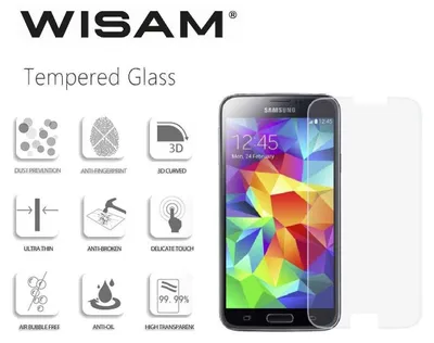 Produktbild von Für Samsung Galaxy S5 Panzerfolie Schutzfolie Schutzglas Displayschutz 9H
