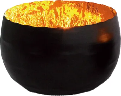 Produktbild von Teelichtschale Goldlicht Livy, Gold, ca. 10 x 6 cm