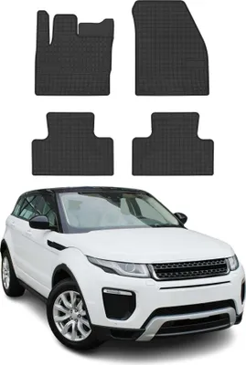 Immagine prodotto di 2011-2018 Land Rover Evoque Tappetini in gomma nera 4 pz
