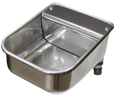 Immagine prodotto di Abbeveratoio in acciaio inox Tutti gli animali con galleggiante 5 litri