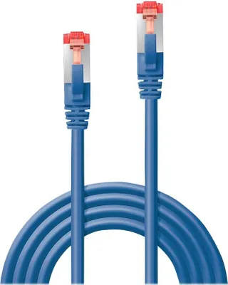 Obrázok produktu pre Lindy RJ-45 Cat.6 S/FTP 0,5 m Sieťový kábel modrý 0,5 m Cat6 S/FTP (S-STP)