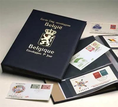 Produktbild von DAVO 25355 Davo Album Ersttagsbriefe Belgien
