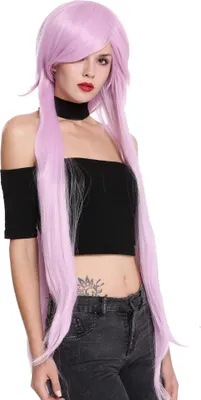 Produktbild von WIG ME UP Perücke Cosplay Lang Wild Gestuft Lila D-2404-2403B