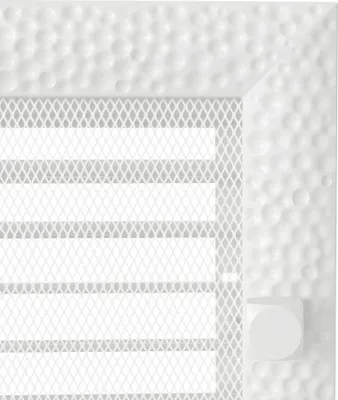 Produktbild von Lüftungsgitter VENUS 22x37 weiß Jalousie