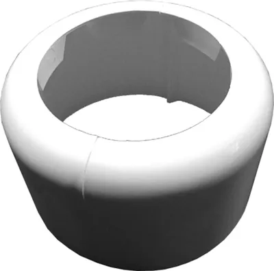 Obrázek produktu pro Hutterer & Lechner HL7.WE WC-Rosette teilbar DN110, weiß, 1 Stk.
