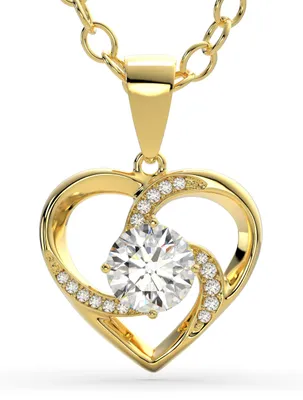 Produktbild von SERASAR Halskette Damen Schmuck Edelstahl Herz Gold Kette Frauen Mädchen