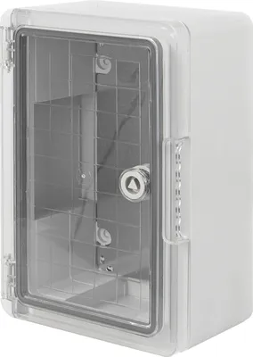 Produktbild von Schaltschrank ABS Kunststoff IP65 Industriegehäuse 200x300x130 mm mit Sichttür