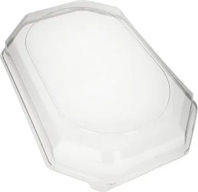 Produktbild von 50 Deckel für Servierplatten, PET 54 cm x 35 cm x 6,3 cm transparent
