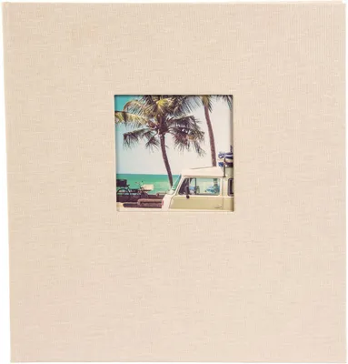 Produktbild von Goldbuch Fotoalbum Bella Vista sandgrau Leinen 30x31 cm
