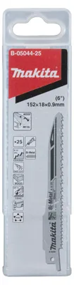 Produktbild von Makita B-05044-25 Reciprosägeblatt Bi-Metall 152 mm 6-11 (25Stk.)