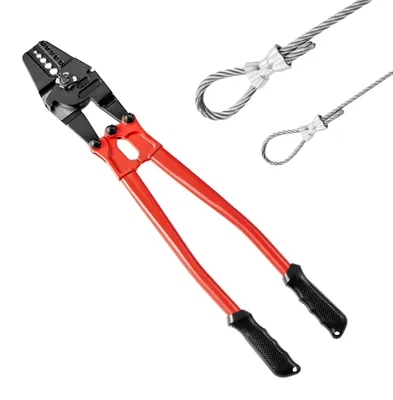 Zdjęcie produktu dla Zaciskarka Vevor 60 96 Cm 2 W 1 Szczypce Zaciskowe Do Końcówek Kablowych