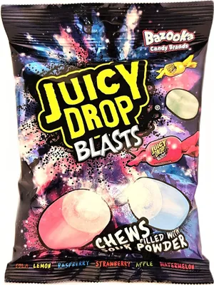 Produktbild von Bazooka Juicy Drop Blasts 33Stk. 120g