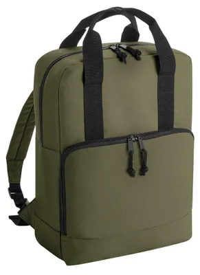 Image de Bagbase - Sac à dos « Cooler », matériau recyclé FK1924 (taille unique) (vert militaire)