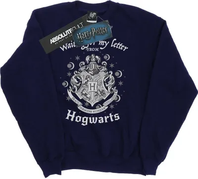 Produktbild von Harry Potter - "Hogwarts Waiting For My Letter" Sweatshirt für Damen BI20334 (S) (Marineblau)