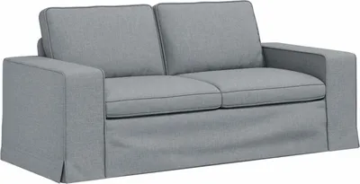 Zdjęcie produktu dla vidaXL Sofa Jasnoszara 182 x 80 x 82 cm Tkanina