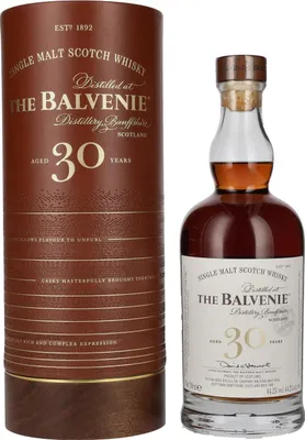 Image de The Balvenie 30 Years Old The Rare Marriages Collection 44,2% Vol. 0,7l en boîte cadeau
