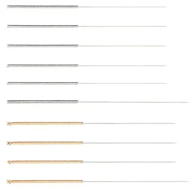 Reinigungsnadeln für 3D-Drucker, 10 Stück, 0,15–1 mm, Edelstahl