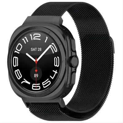 Produktbild von Armband für Samsung Galaxy Watch Ultra 47mm Milanese Edelstahl Magnet Ersatzband