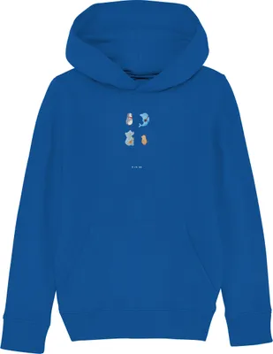 Produktbild von Mr. & Mrs. Panda Kinderpullover Big Band 12-14 Jahre (152/164) - Royal Blue - Geschenk, Lustige Sprüche, Pullover, Hund, Gitarre, Hoodie, Kinderbekleidung, Kapuzenpulli