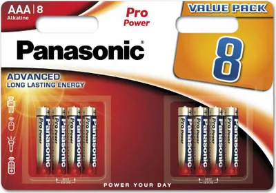 Produktbild von 1x8 Panasonic Pro Power LR 03 Micro AAA