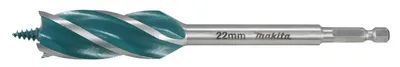 Produktbild von Makita Holzbohrer 1/4" 22x165 mm 4-Schneider - E-26674
