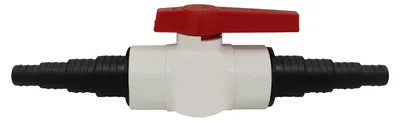 Immagine prodotto di Valvola a sfera con attacco a tubo in plastica, da 20 a 38 mm, per piscine e irrigazione di giardini
