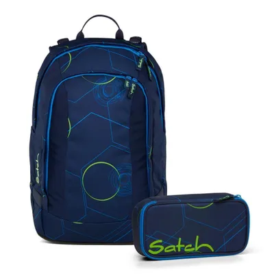 Produktbild von Satch Air Blue Tech Schulrucksack Set 2tlg.