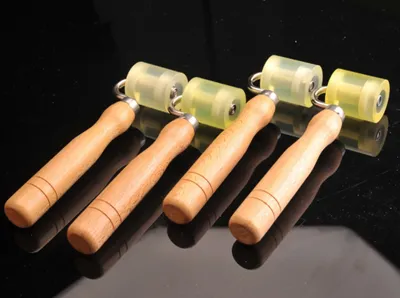 Zdjęcie produktu dla zestaw 4 rolek dociskowych 40 mm do oklejania krawędzi i zgrzewania plandek PVC | rolka dociskowa do tapetowania | rolka dociskowa do tapetowania - rolka do szwów | rolka dociskowa | rolka dociskowa bez pęcherzyków powietrza