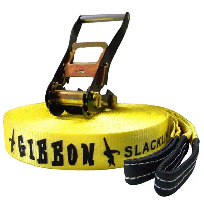 Produktbild von GIBBON Slackline Classic X13, Balance Spiel Balancierspiel Gleichgewichtstrainer