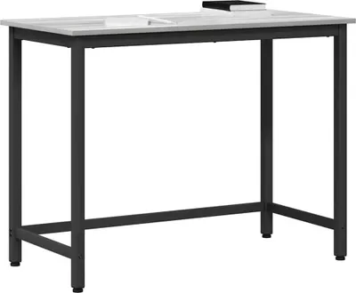 Produktbild von Tisch Graues Sonoma 80 x 50 x 76,5 cm Ingenieure Holz und Stahl