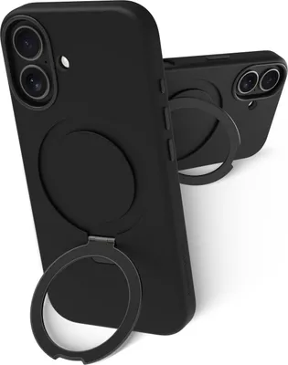 Image de Coque MagSafe pour iPhone 17 Roskilde Kickstand ICON Midnight DBramante1928
