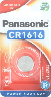 Produktbild von Panasonic CR1616L/1BP Knopfzelle Li