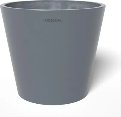 Produktbild von POTS&MORE Pflanztopf Conico 14 (ø 14 cm, Grau, Höhe 12 cm)