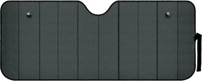 Image de Protection de pare-brise d'été L (145x72, noir)