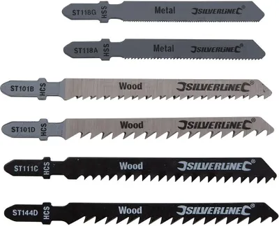 Produktbild von Silverline - Stichsägeblätter, 30-tlg. Satz