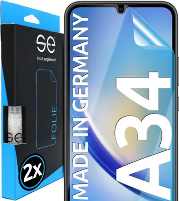 Produktbild von Smart Engineered SE0-F0101-0395-23-M, Samsung, Galaxy A34, Transparent, 2 Stück(e)