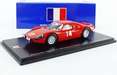 Image de Porsche 904 GTS #14 Vainqueur Rallye des Routes du Nord 1965 - 1:43 - Spark