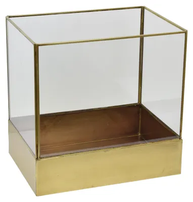 Image de LOFT42 Liva grande lanterne – Or – Métal – 30 x 21 x 30