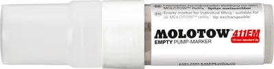 Produktbild von Molotow EMPTY Pump Marker 411EM Leermarker, 15 mm