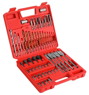 Produktbild von Bohrer- und Bit-Set, 57-teilig, Modell KD11272