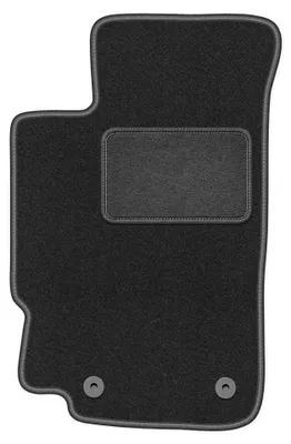 Image de Tapis conducteur en moquette pour Peugeot 406 1995-2004 (coupé) – 1 pièce, gris graphite, sur mesure – Wielganizator LUX