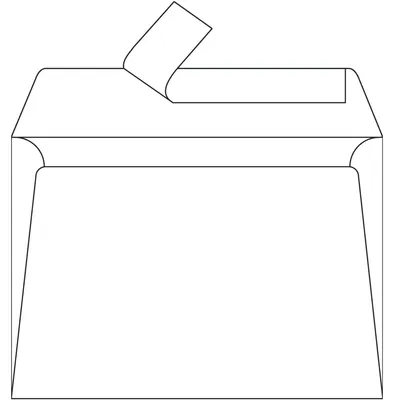 Produktbild von Clairefontaine Briefumschlag Pollen 5436C C6 weiß 20 St./Pack.