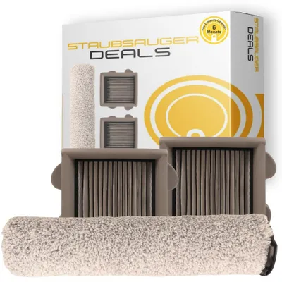 Produktbild von Zubehör Ersatzteile-Set für Roborock Dyad Air Nass-/Trockensauger (1x Bodenbürste, 2x Filter)