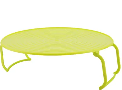 Image de Grille de cuisson à la vapeur en plastique multifonctionnelle pour four à micro-ondes (vert)