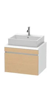 Produktbild von Konsolenunterschrank DURASTYLE 512x700x548mm eiche natur / weiß matt eiche natur / weiß matt